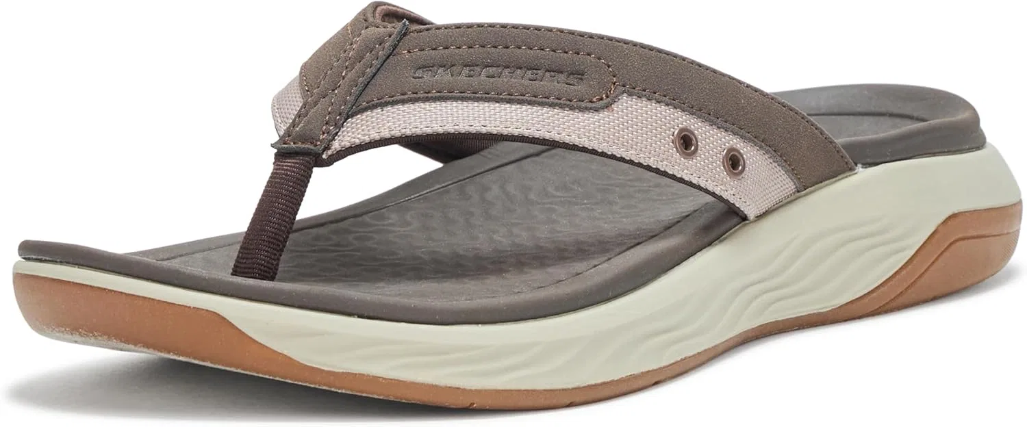 Сандалии Skechers, коричневый