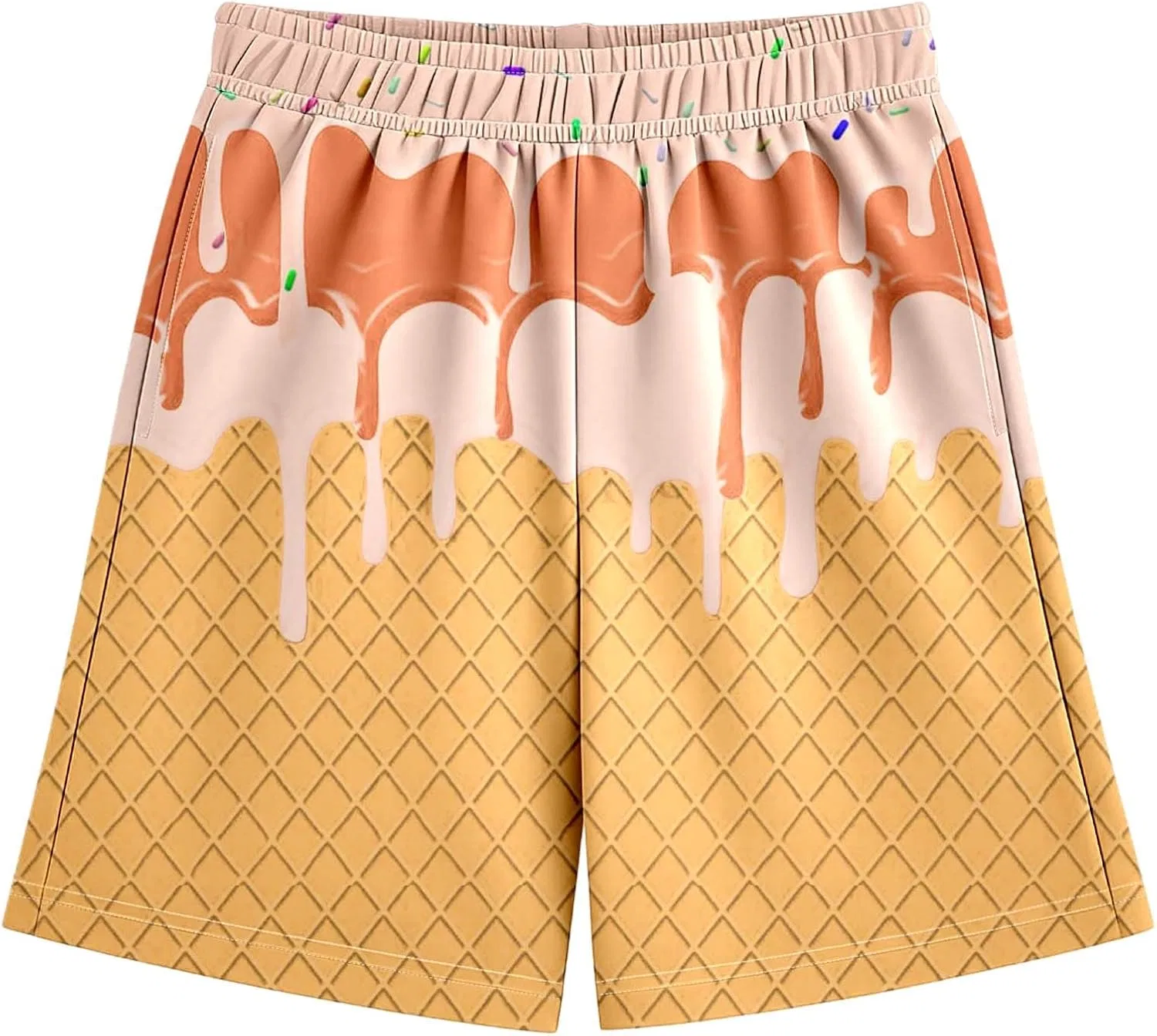 Шорты для мальчиков Ice Cream Shorts, оранжевые — фото 3