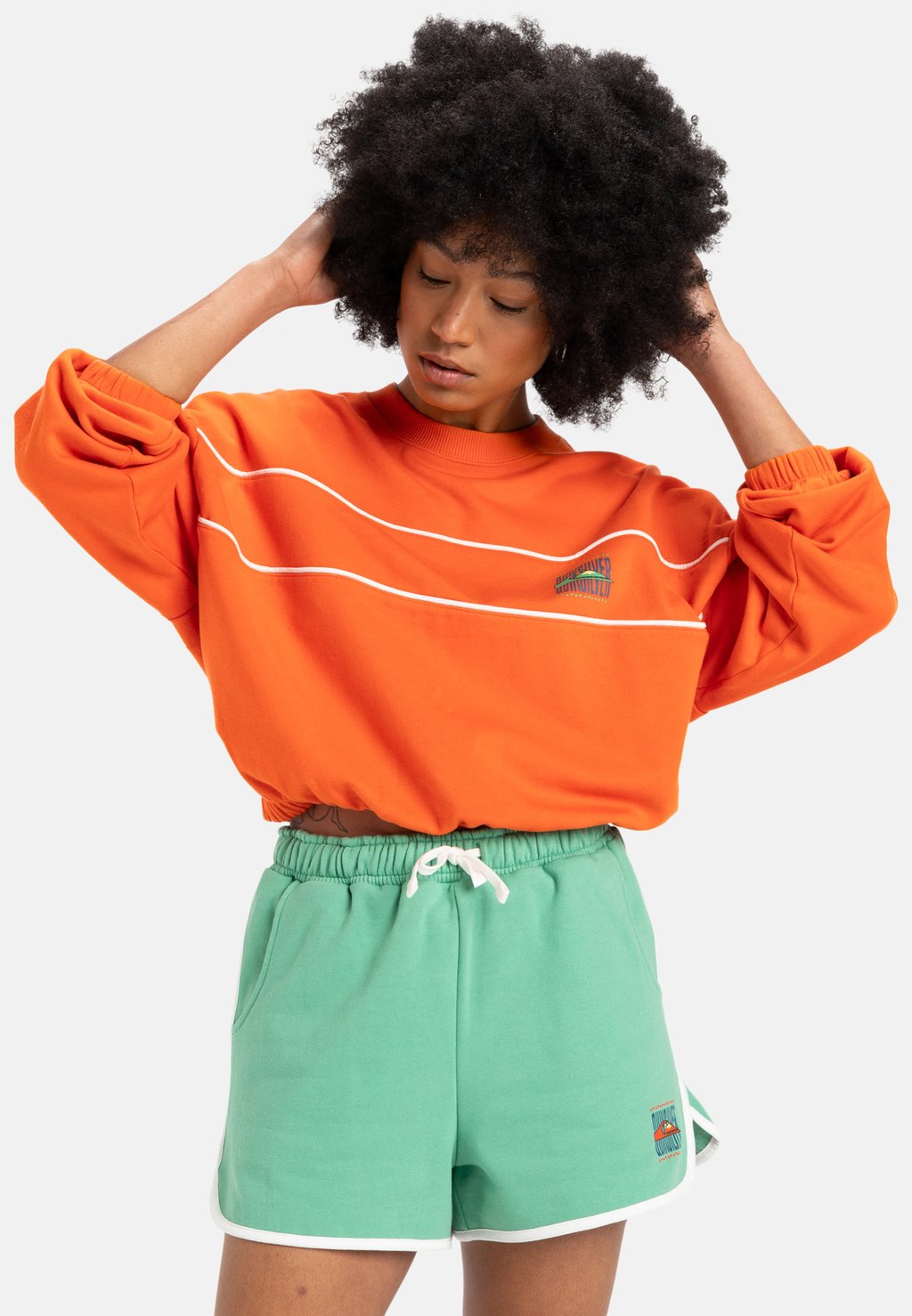 

Плавки бикини SCALLOP - MIT ELASTISCHEM BUND Quiksilver, зеленый