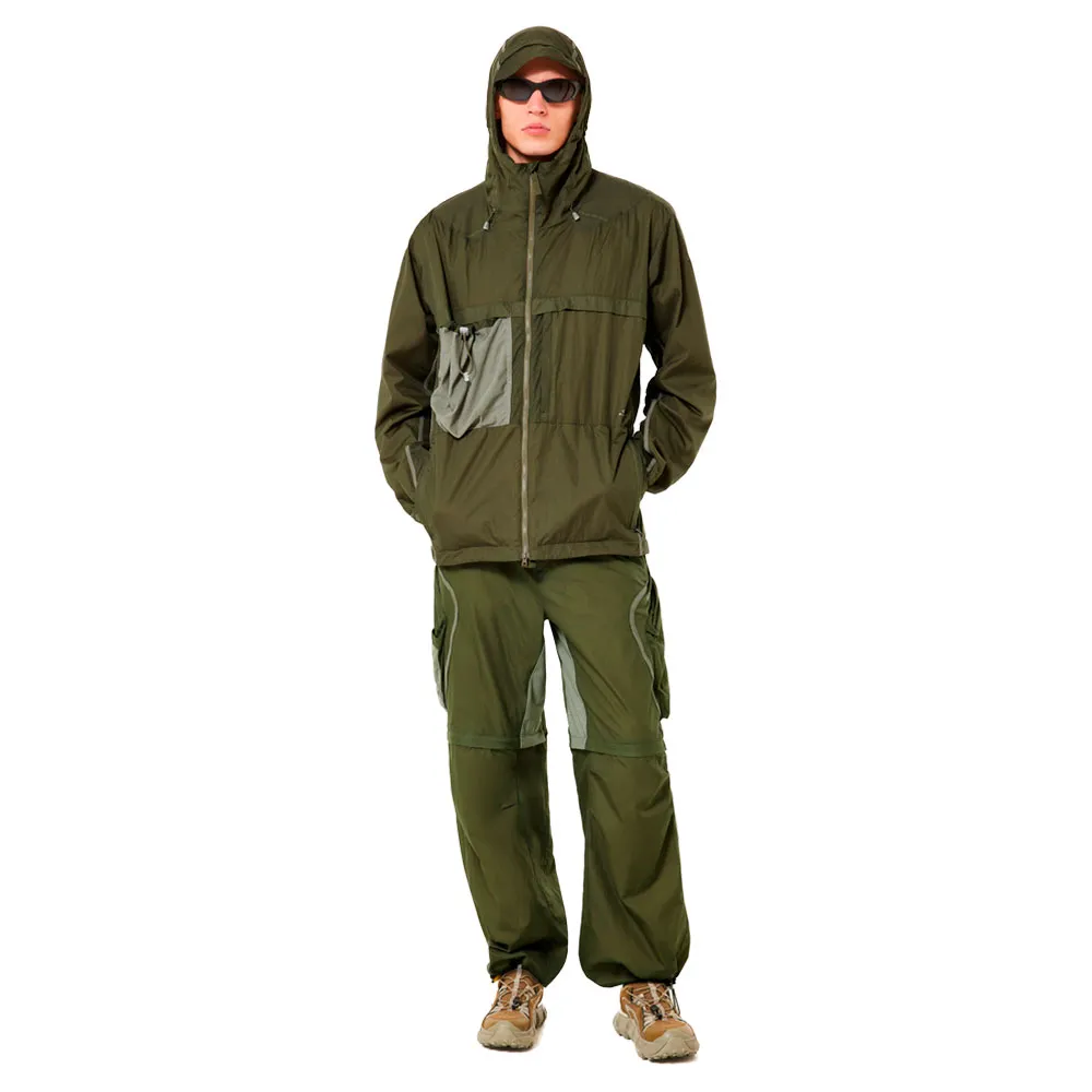 

Куртка спортивная Oakley Latitude flight wind, зеленый