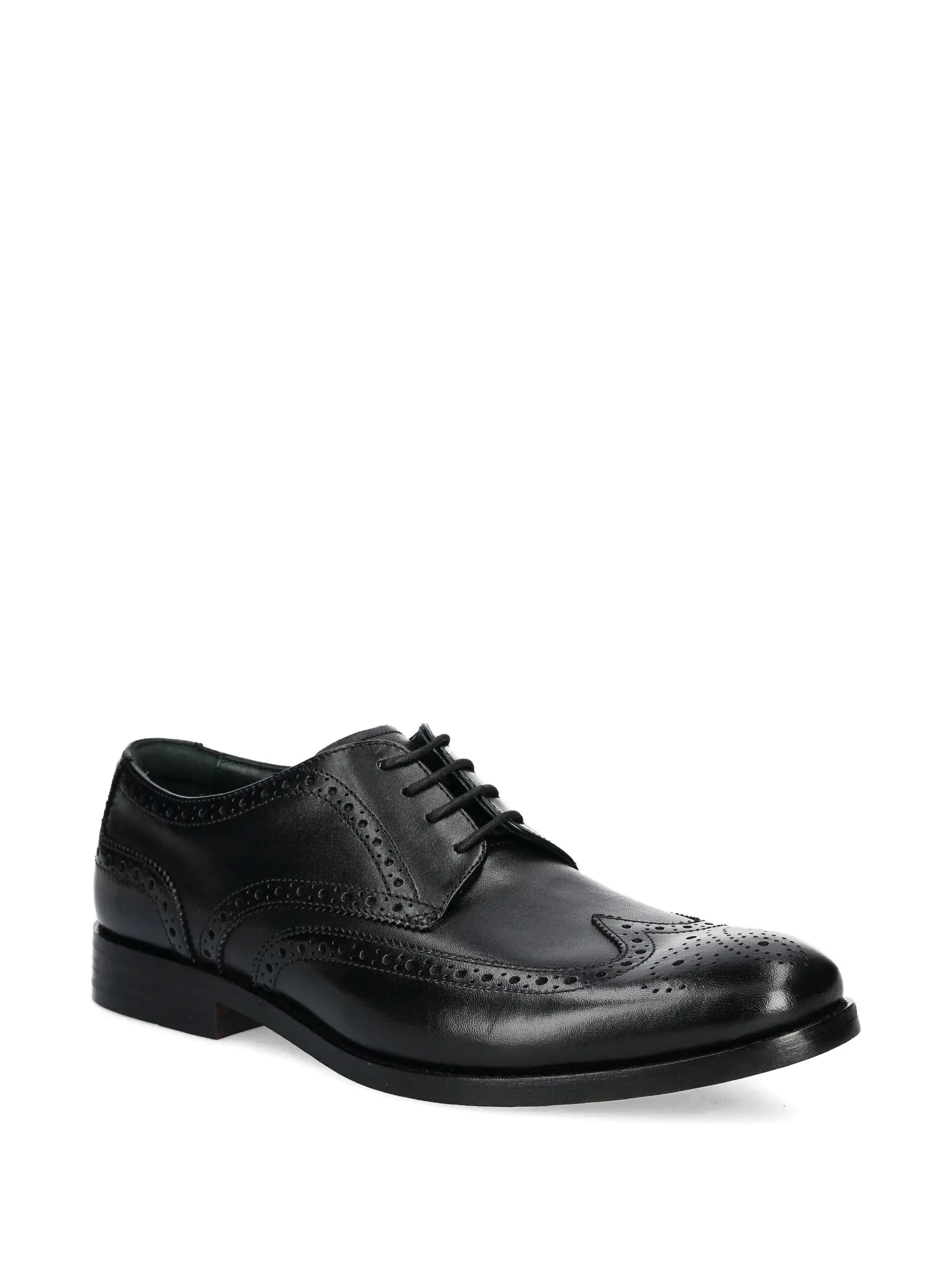 Оксфорды с брогированием Clarks Originals, черный — фото 2