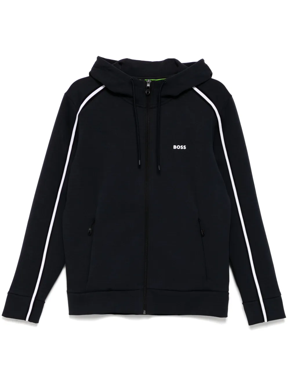 

Толстовка Saggy 1 Full Zip BOSS, серый