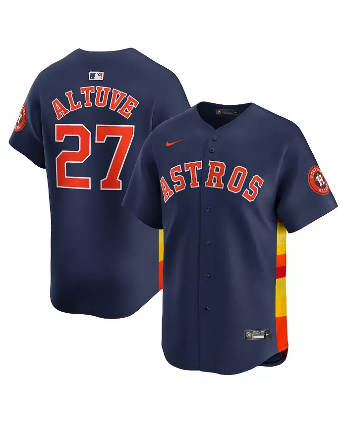 

Футболка Houston Astros для мужчин Nike Jose Altuve Orange, лимитированная версия игрока Fanatics