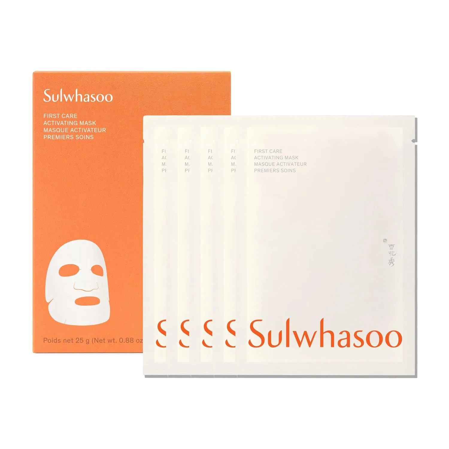 Сыворотка SULWHASOO — First Care Activating Sheet Mask - корейская для сухой кожи, укрепляет кожный барьер