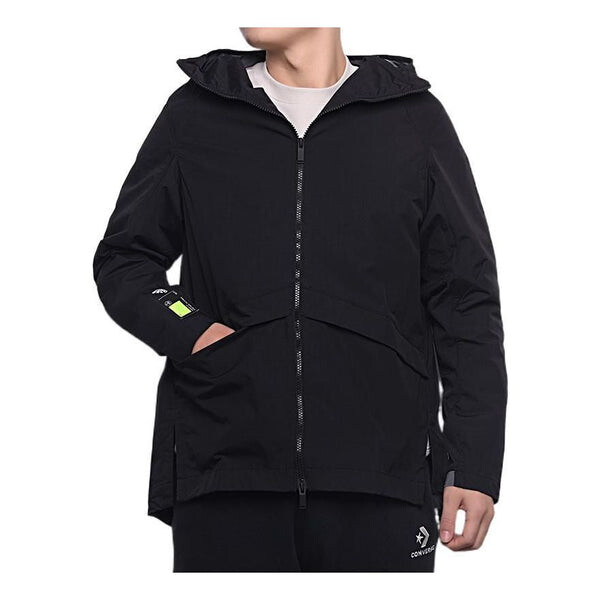 

Куртка adidas Solid Color Loose Sports Hooded Jacket Black, черный