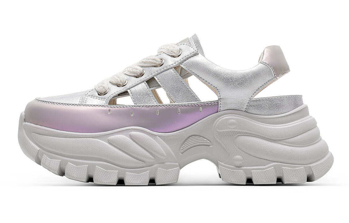 

Кроссовки C°BANNER Chunky Sneakers Women's Low-top Purple/Silver, фиолетовый