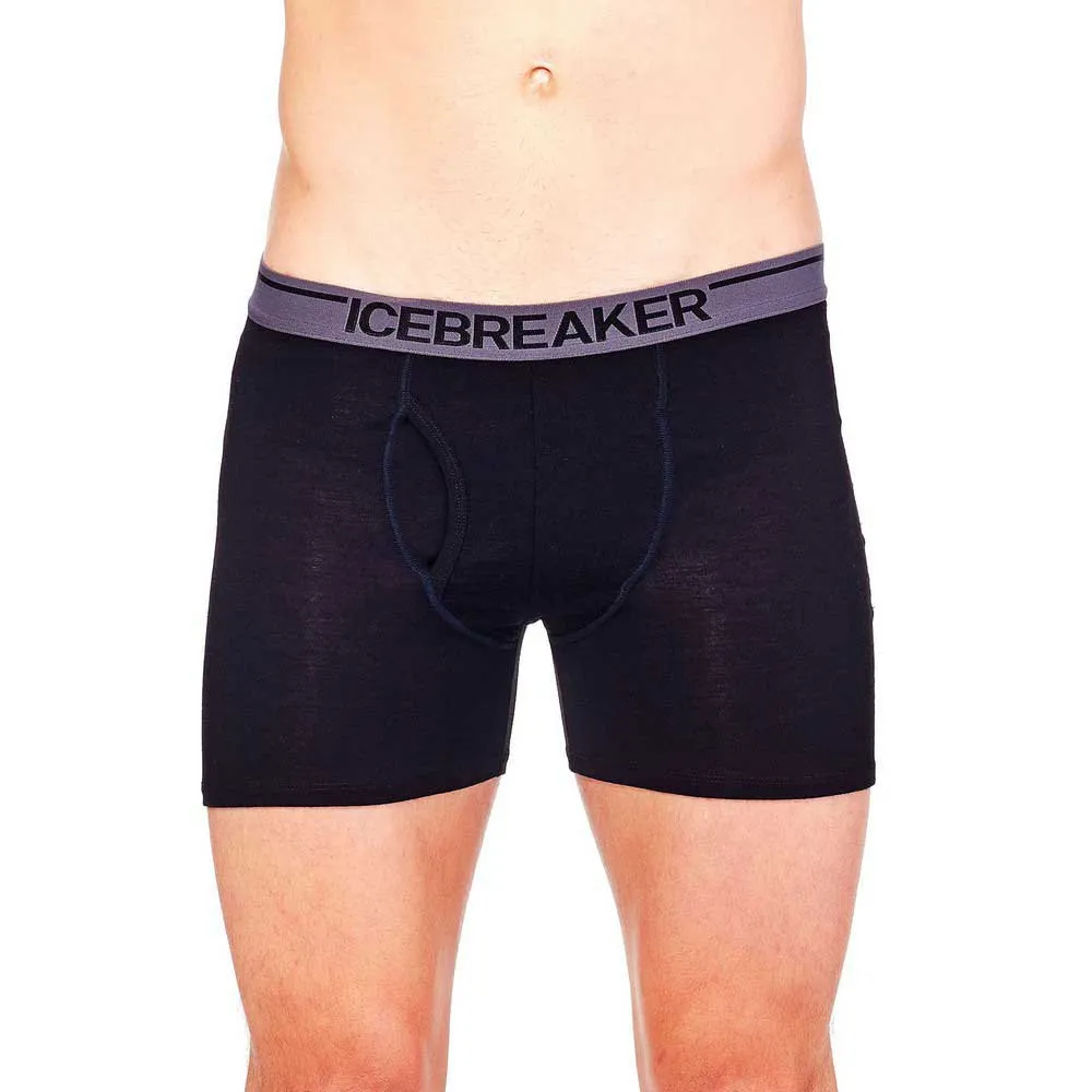 

Базовый слой Icebreaker Anatomica Fly boxers, черный