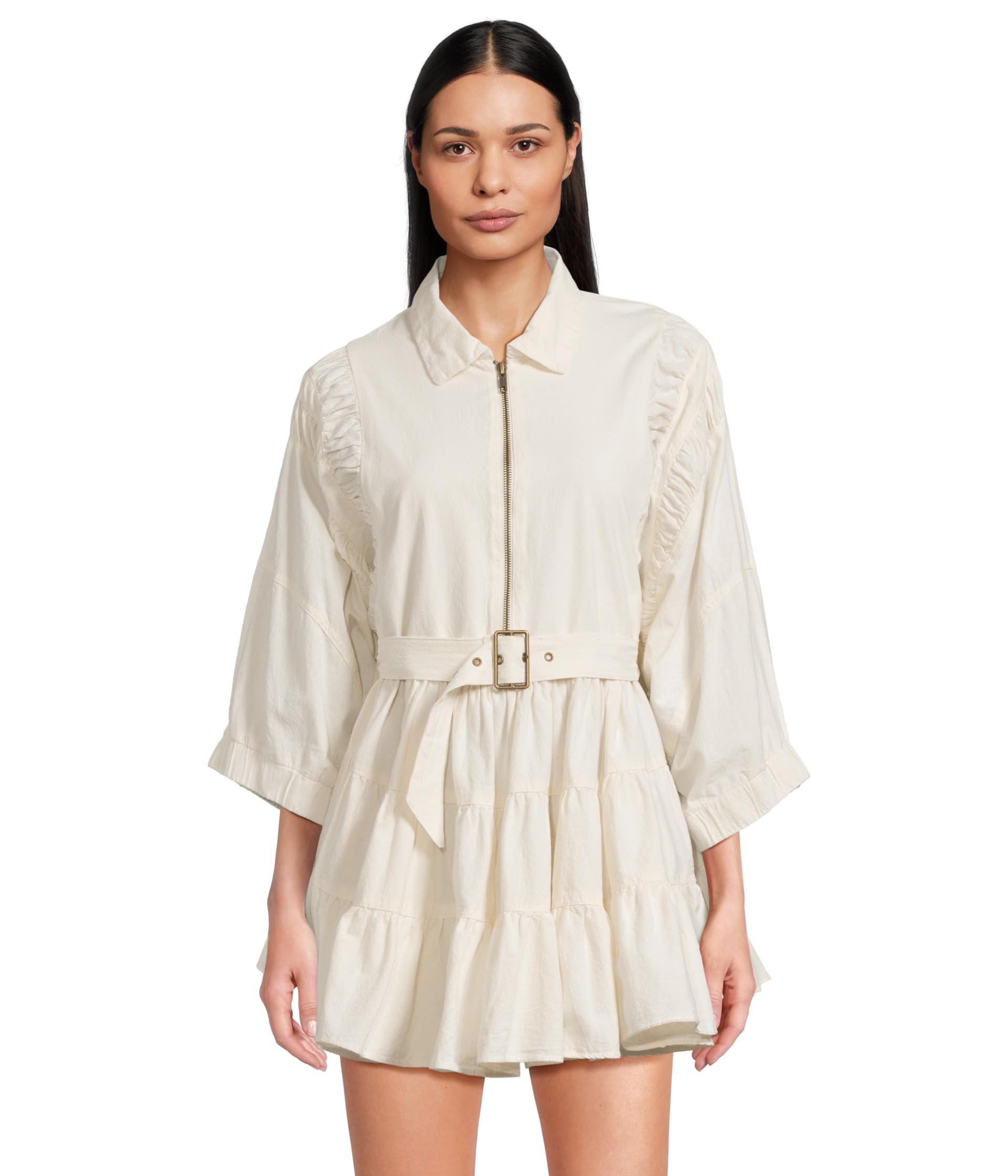 

Платье Free People Hampton Mini, слоновая кость