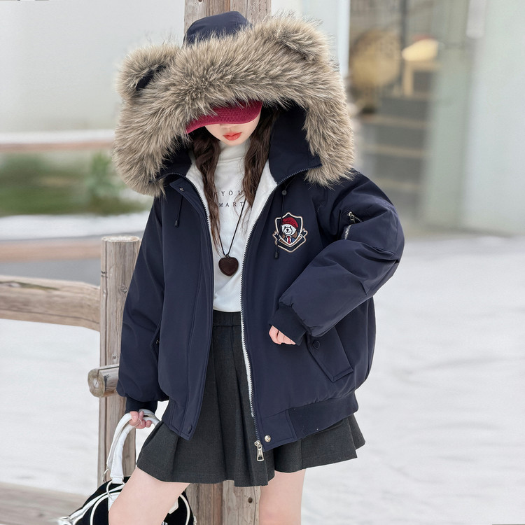 PROTECTCAMEL Утепленная куртка Navy Blue для детей 3-7 лет — фото 3