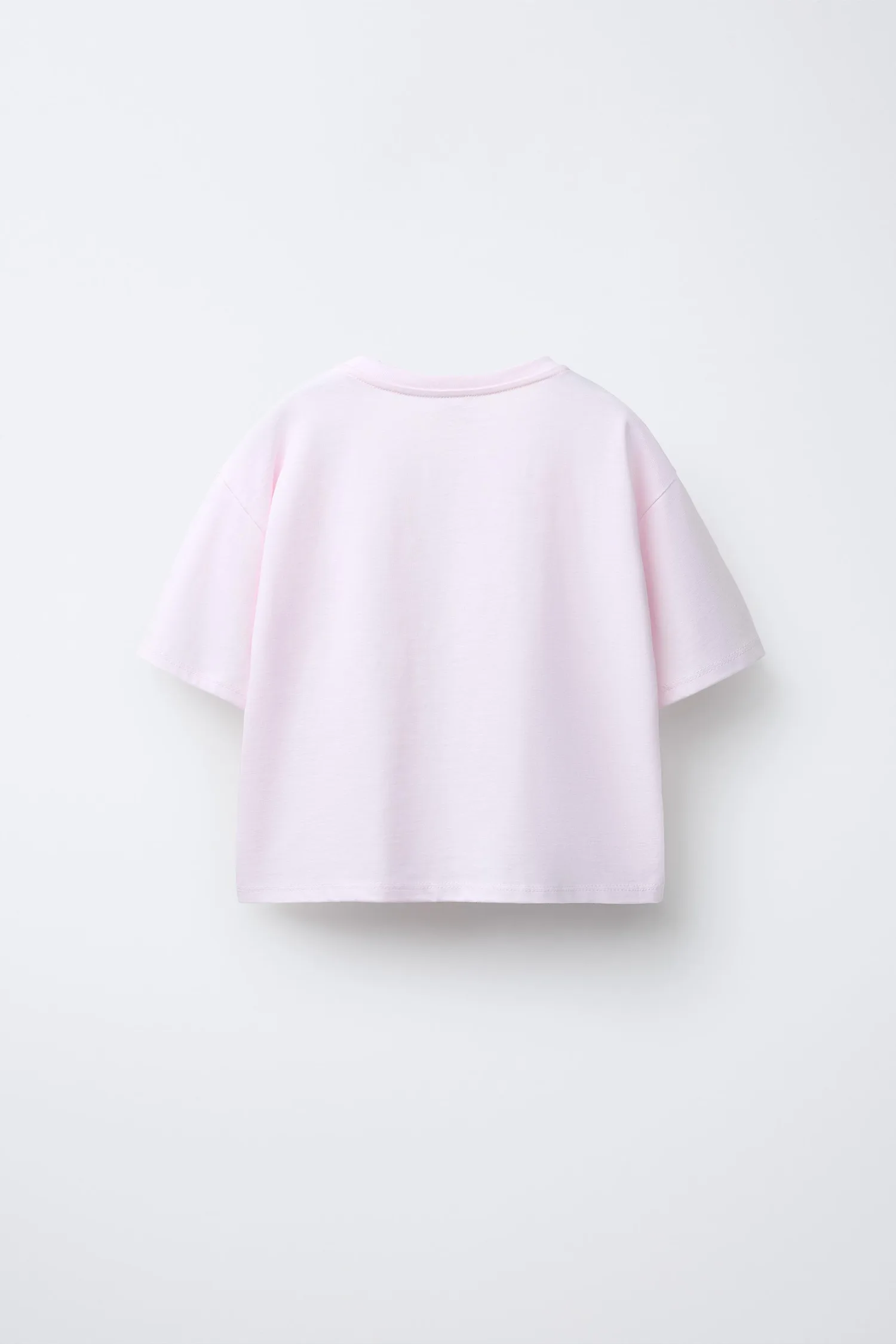 Zara Футболка с цветами из органзы — фото 2