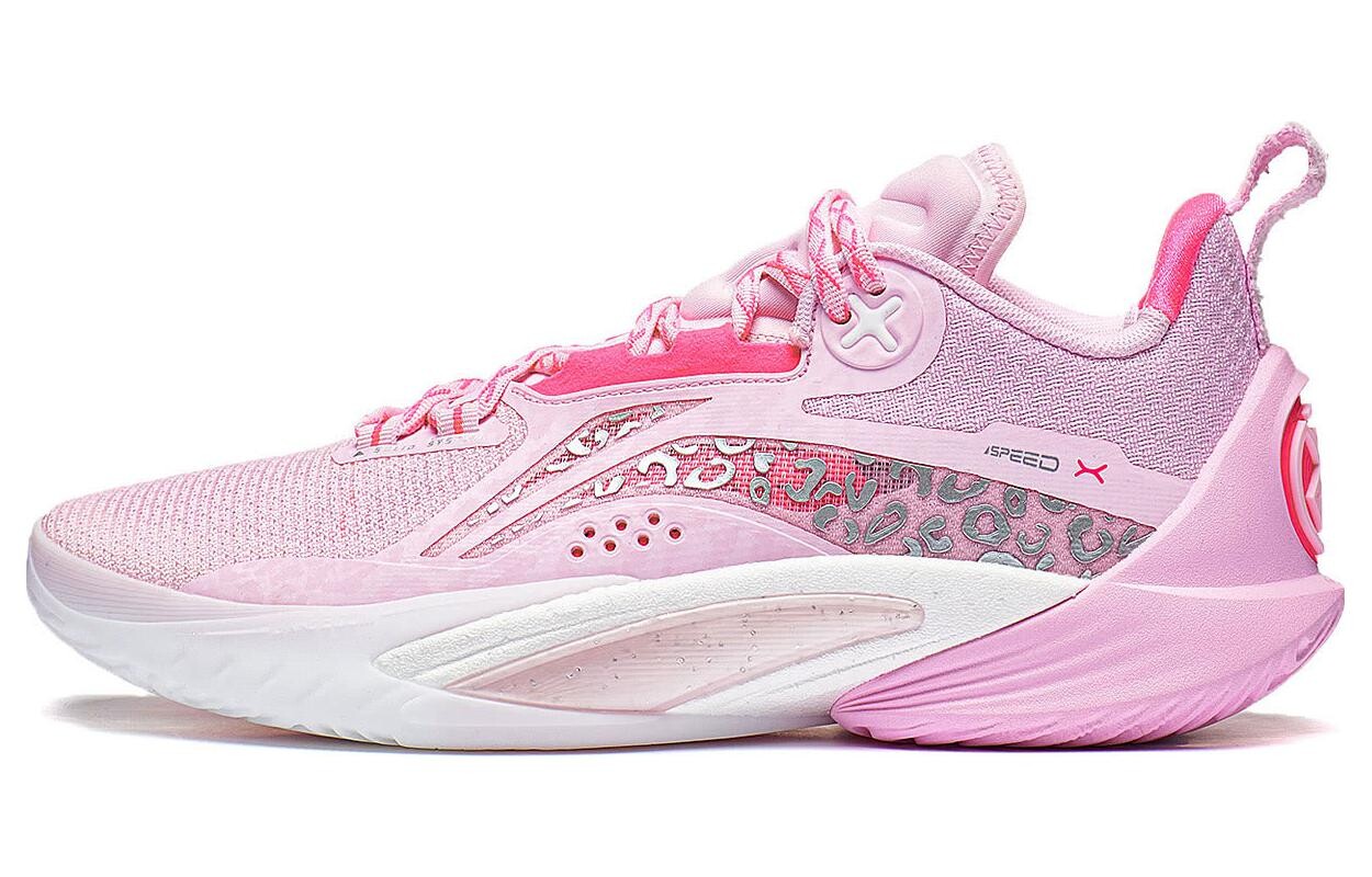 

Li Ning ПОДКЛАДКА Blitzkrieg 10 Баскетбольные кроссовки мужские, Розовый