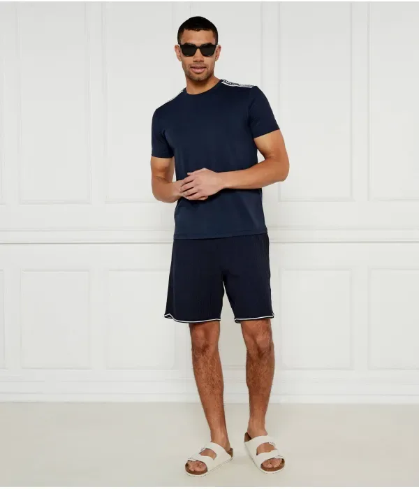 Футболка regular fit Emporio Armani, темно-синий — фото 2