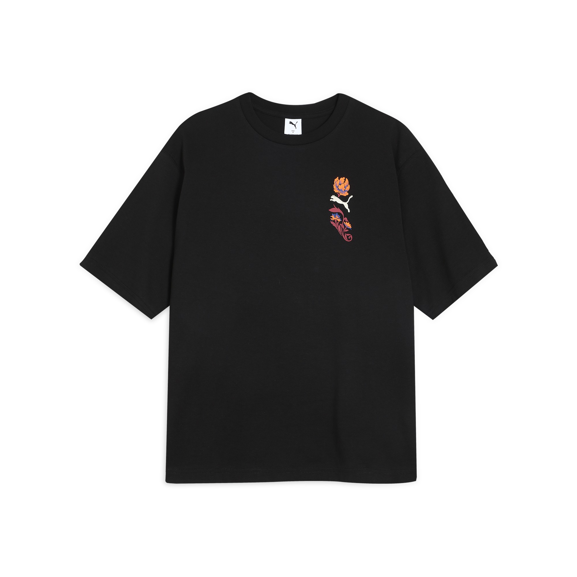 

PUMA Футболка Boxy с цветочным принтом Men's Black 01, Черный, PUMA Футболка Boxy с цветочным принтом Men's Black 01