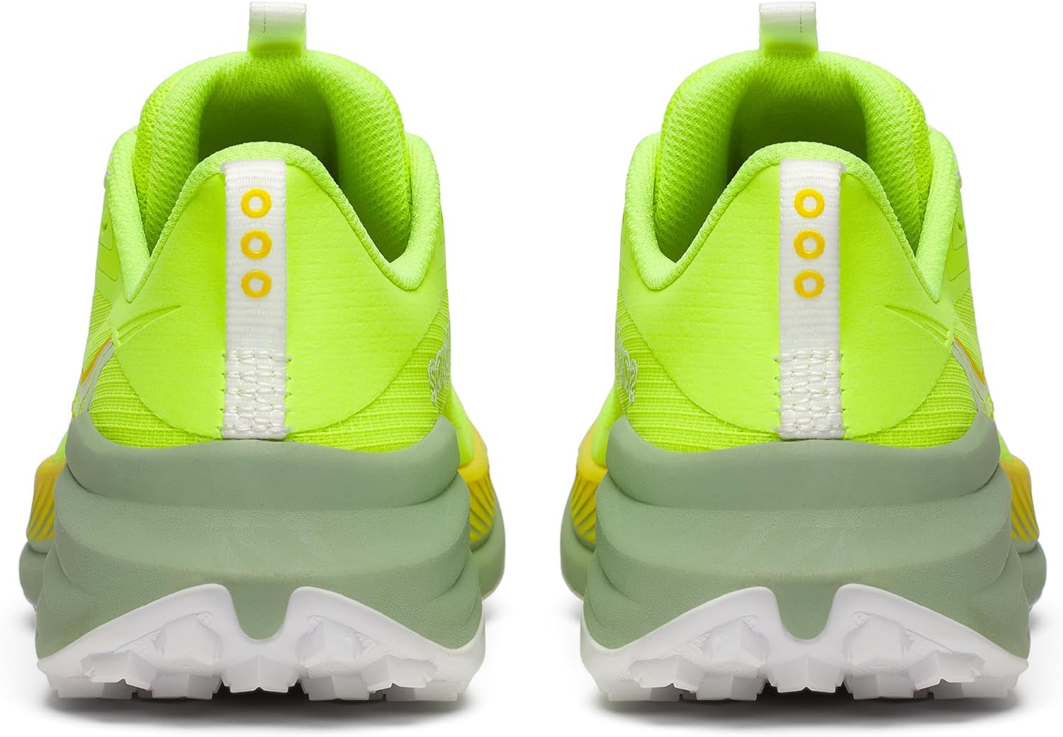 Мужские трейловые кроссовки Saucony Xodus Ultra 3, Citron/Sage — фото 2