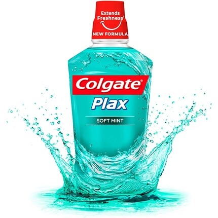 Colgate Plax Soft Мята безалкогольная жидкость для полоскания рта 500 мл — фото 3
