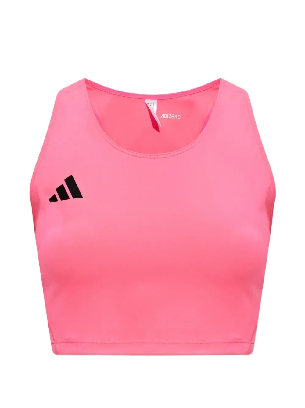 Adizero топ с логотипом Adidas, розовый