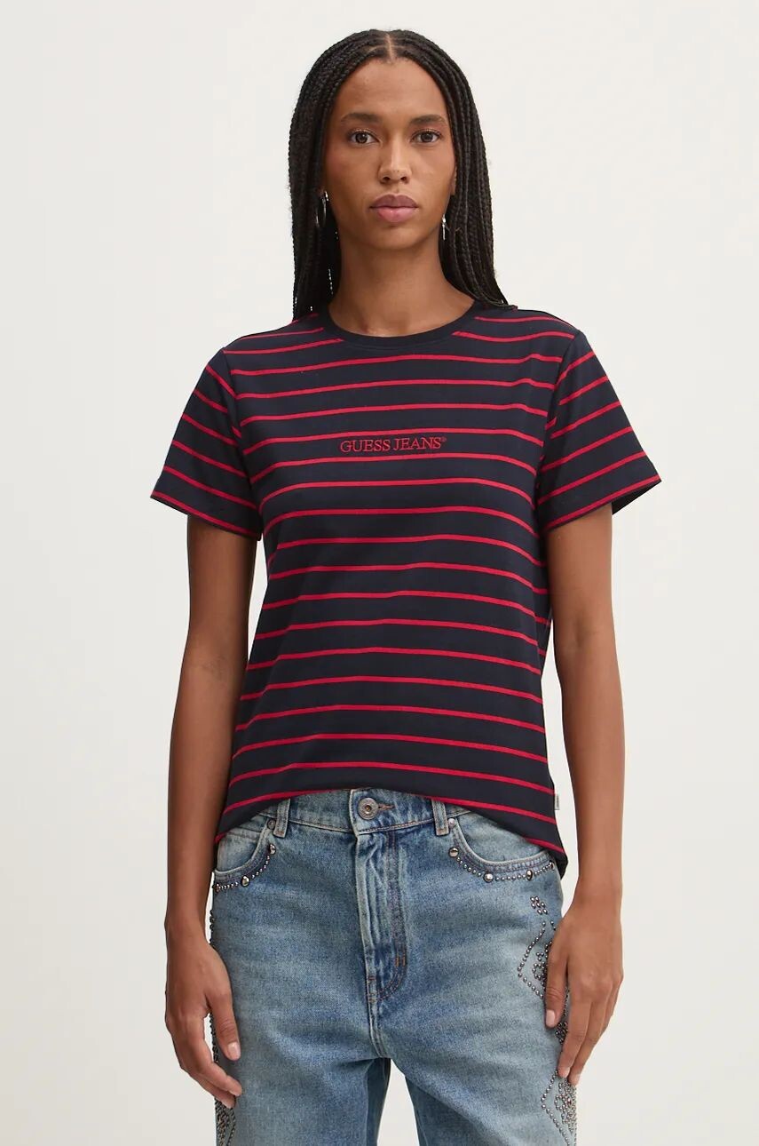 

Футболка Guess Jeans, темно-синий