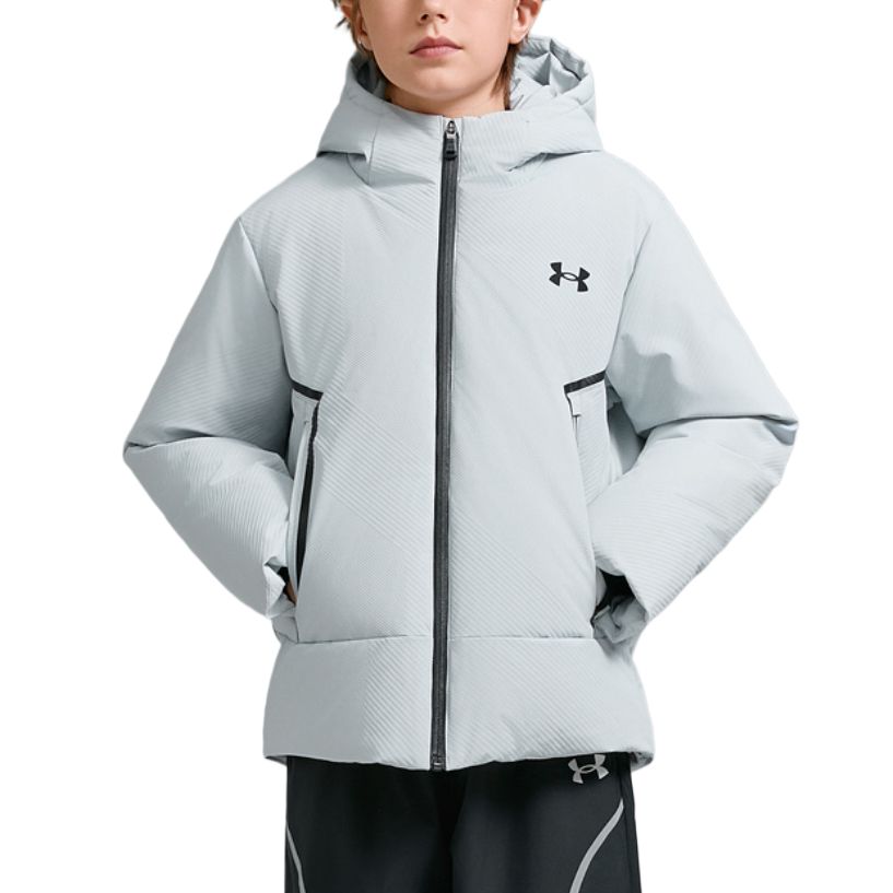 

Детская пуховая куртка Under Armour, светло-серый
