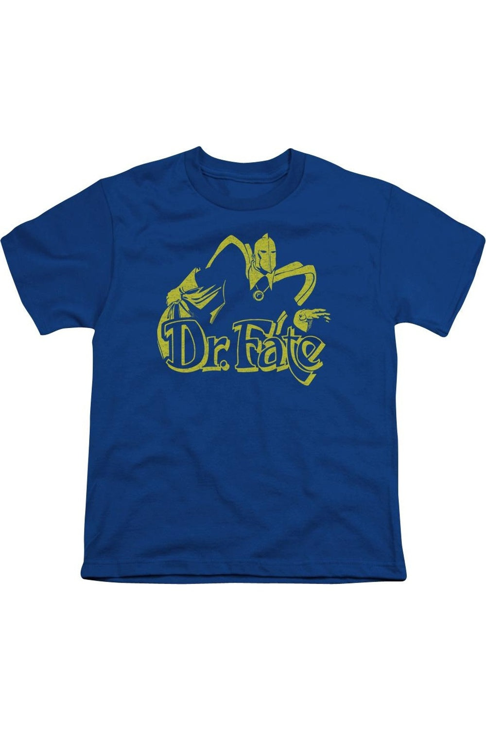 

Футболка DC Comics One Color Fate с коротким рукавом для детей Gildan, синий