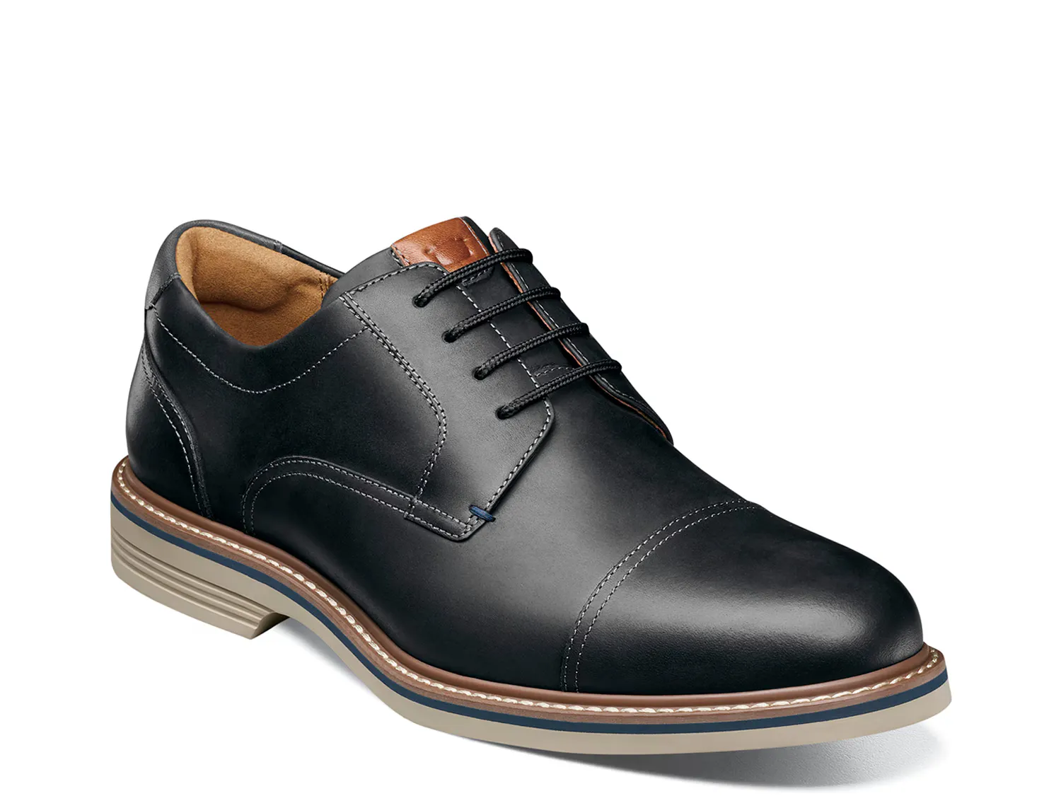 

Оксфорды Norwalk Cap Toe Oxford Florsheim, черный