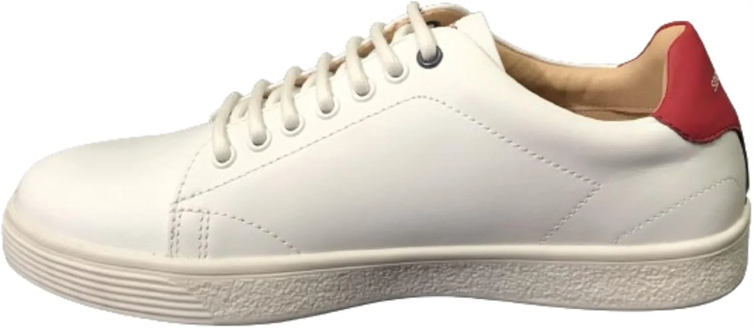 Кроссовки-поло Scarpe US Hummer001 в цвете Pelle White/Red Uomo US24UP21 U.S. Polo Assn., белый — фото 2