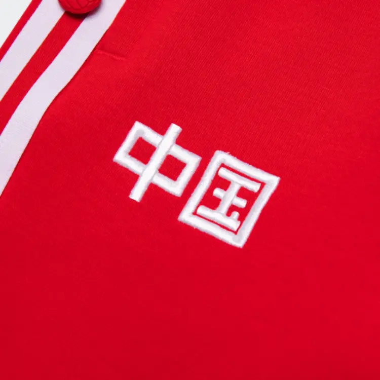 Вязаные спортивные штаны женские светло-алые Adidas — фото 4