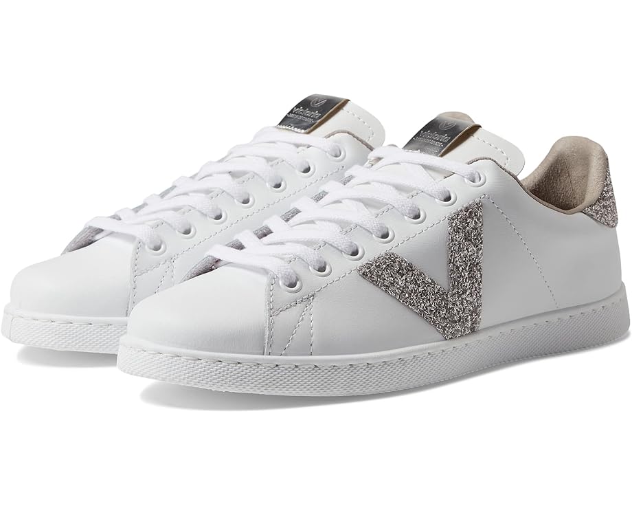 Кроссовки victoria Tennis Leather & Glitter V, цвет Nude