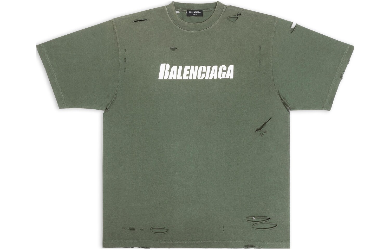 

Футболка унисекс Balenciaga, зеленый