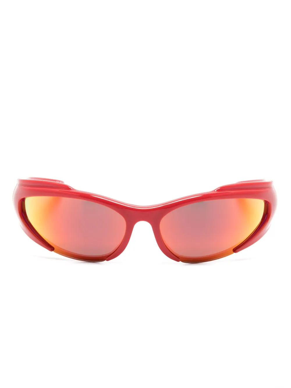 

Солнцезащитные очки Reverse Xpander в прямоугольной оправе Balenciaga Eyewear, красный