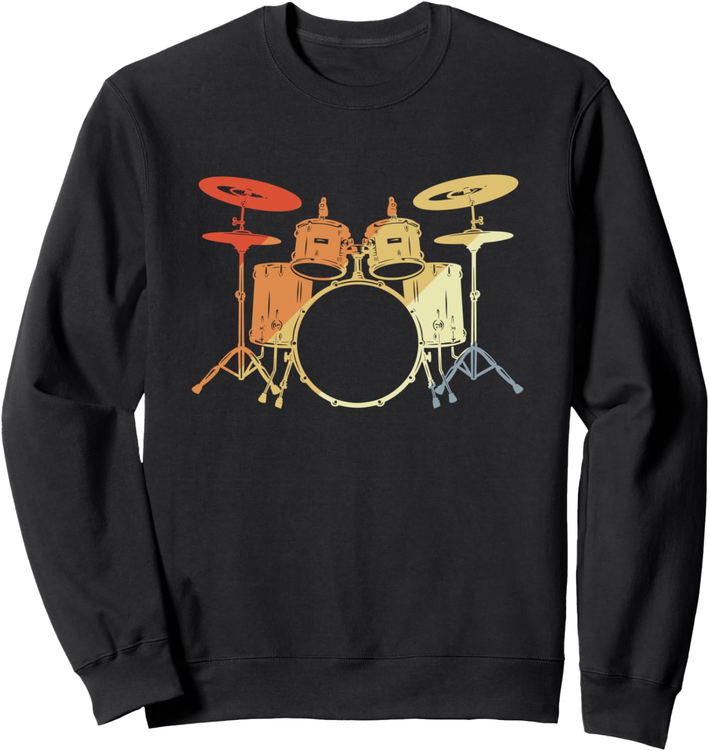 

Толстовка Trap Set в винтажном стиле с изображением рок-исполнителя Funny Music Band Graphic Shirts And Gifts, черный