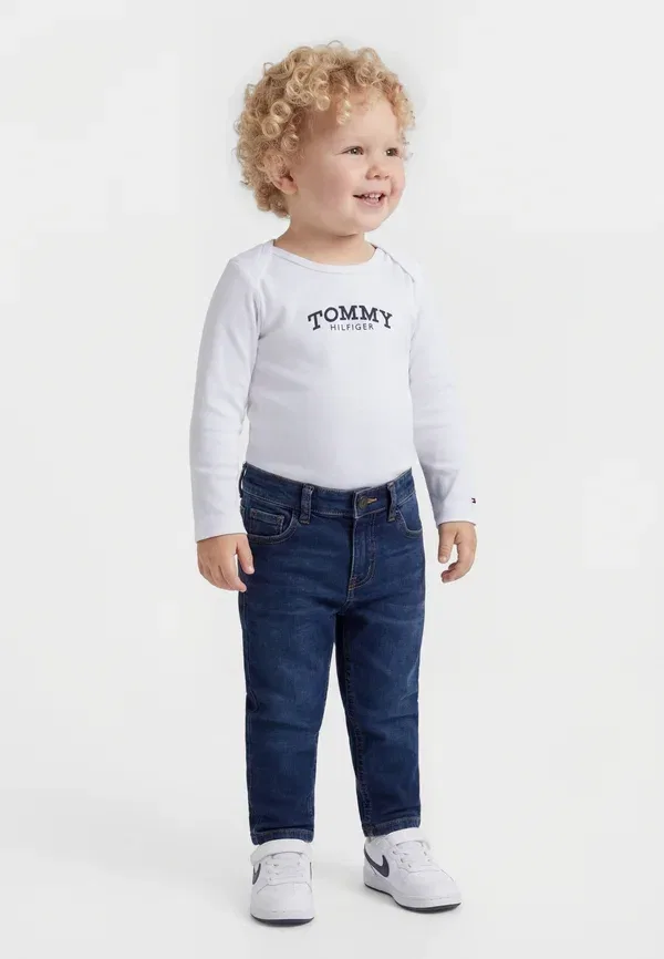 Боди с длинным рукавом Tommy Hilfiger, белый