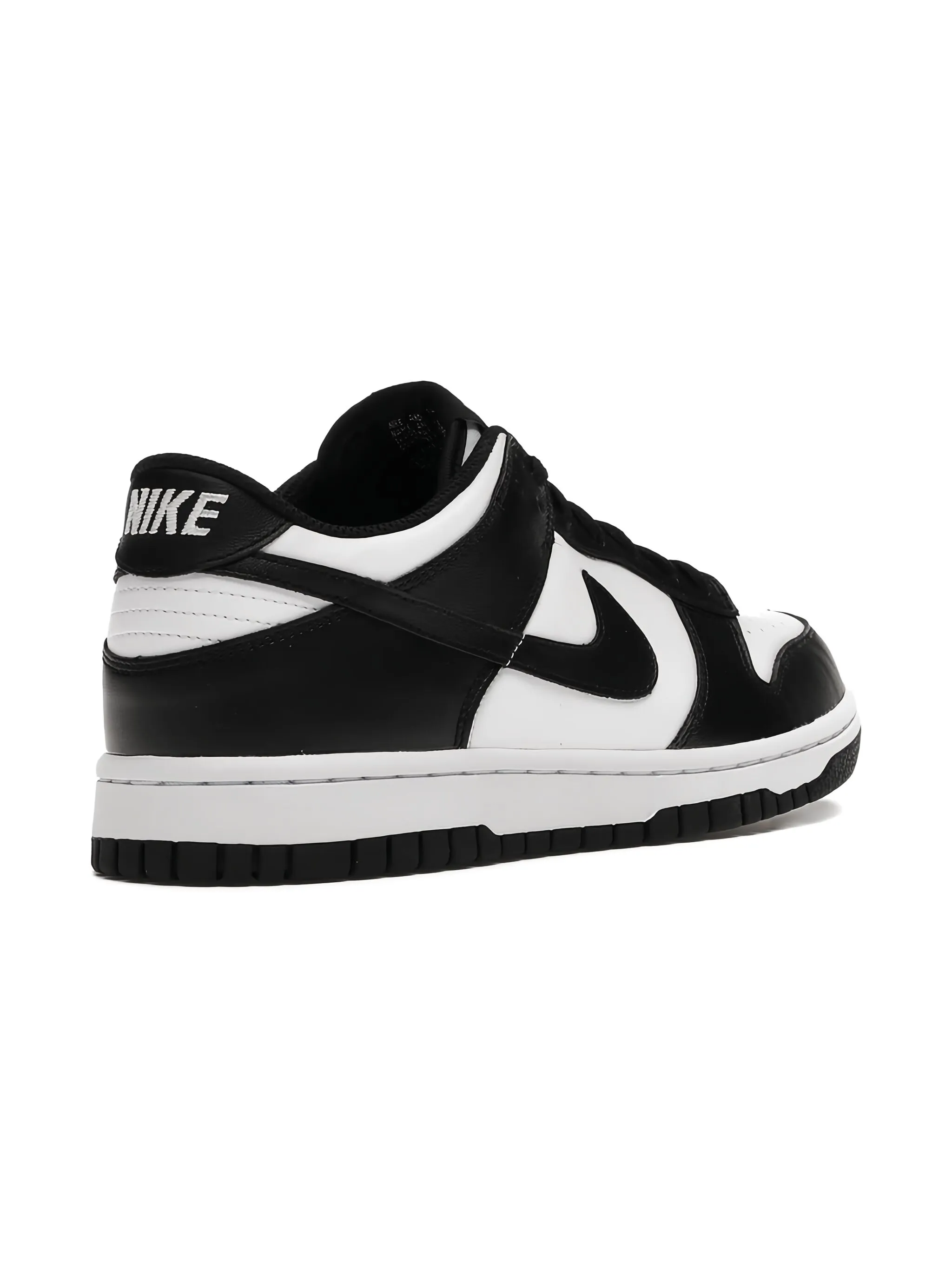 Кроссовки Dunk Low Retro Panda - Black/White Nike Kids, черный — фото 3