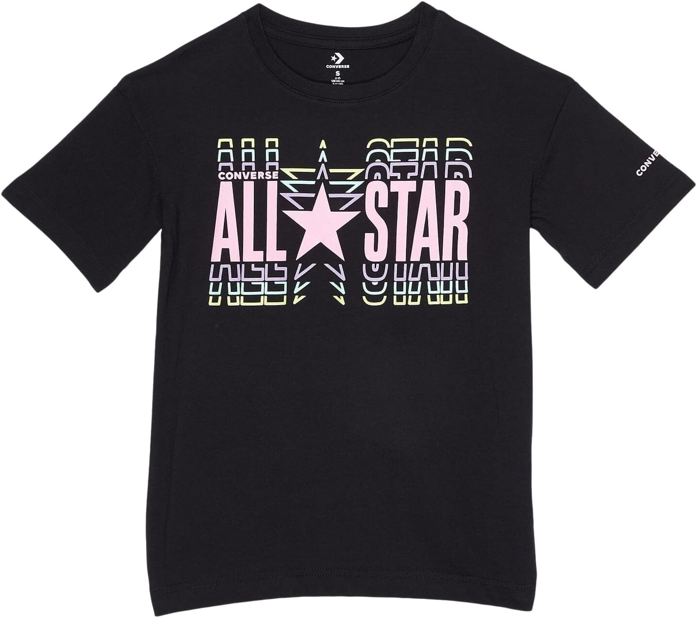 

Футболка Converse All Star Elongated Tee, черный