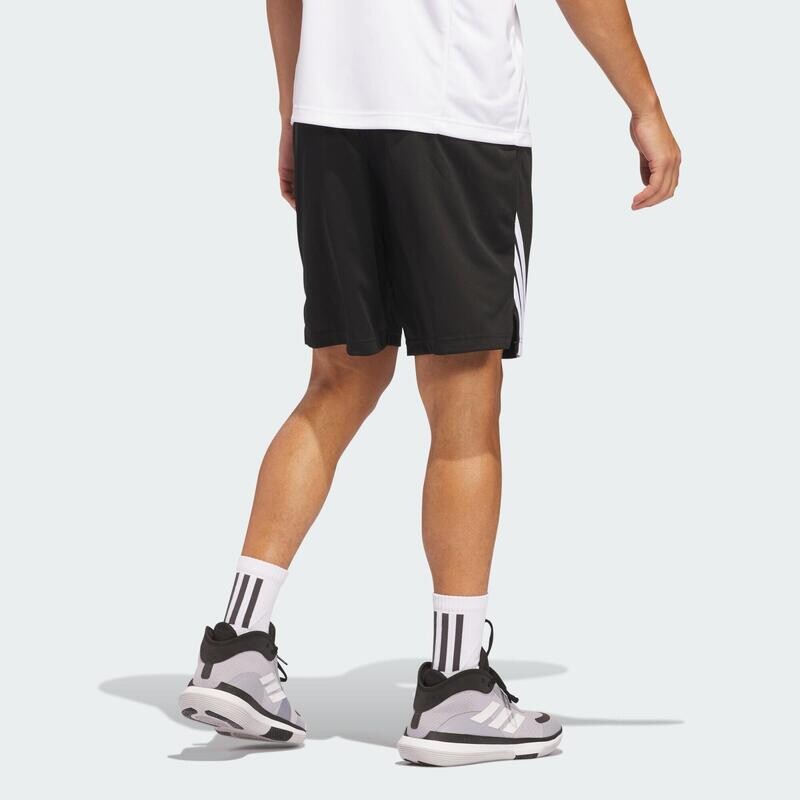 Спортивные шорты Adidas, черный/белый — фото 3