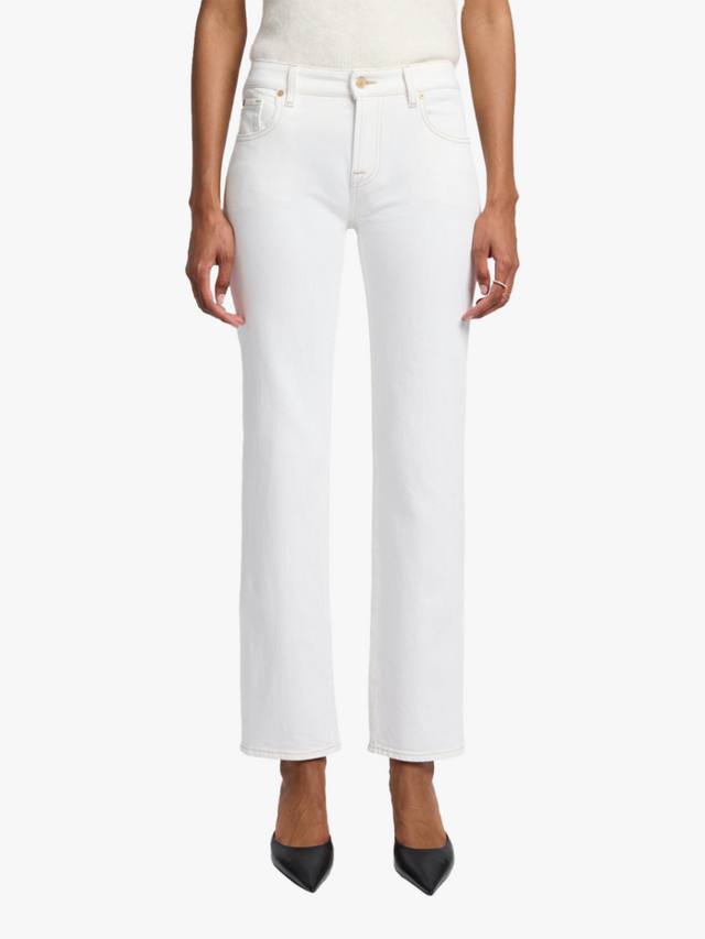 

Прямые джинсы calie 7 For All Mankind, белый