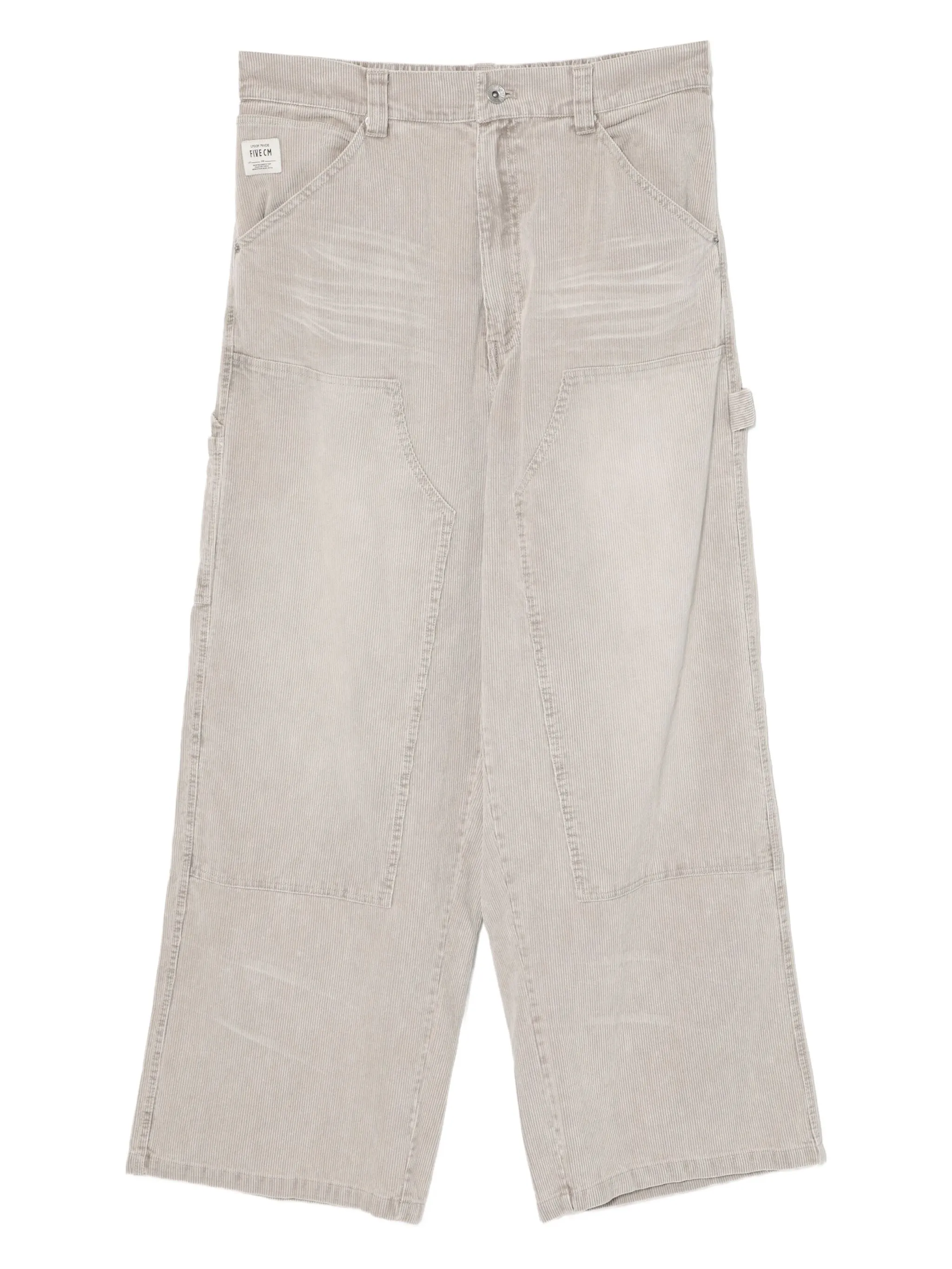 

Брюки с нашивкой-логотипом Five Cm, серый