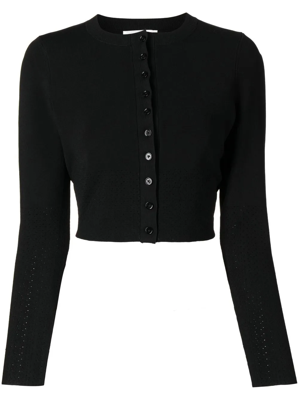 

Укороченный кардиган VICTORIA BECKHAM, черный