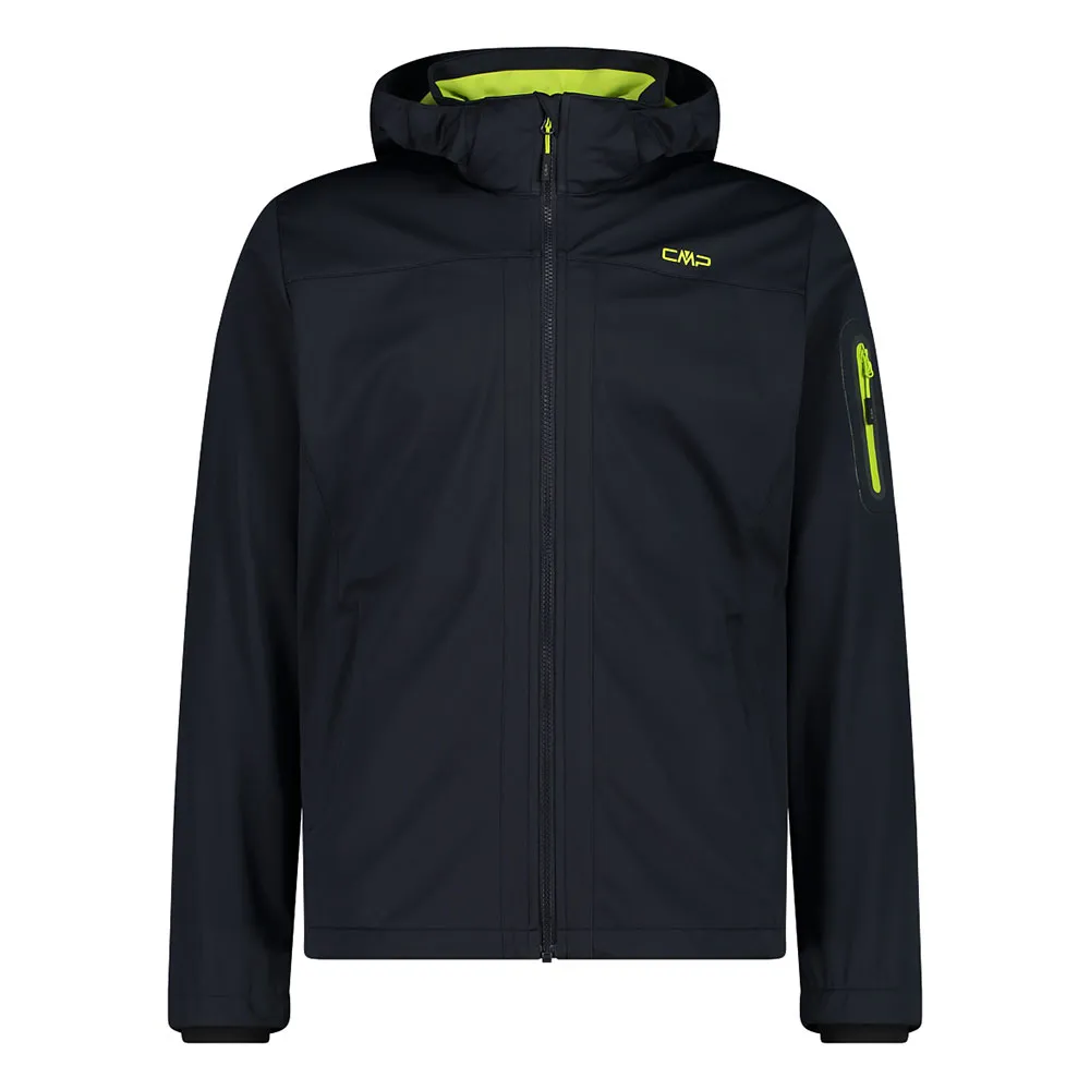 

Куртка CMP Zip Hood 39A5027 softshell, черный