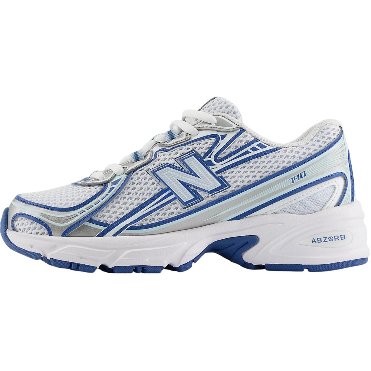 

Низкие детские кроссовки NB 740 New Balance, белый/синий