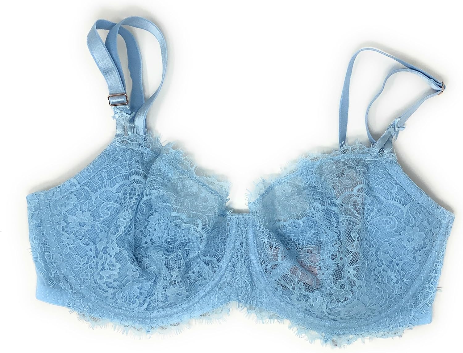 

Бюстгальтер Victoria's Secret Dream Angels Push-Up без косточек, Blue Lace