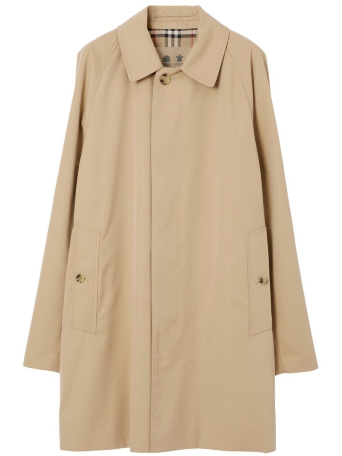 

Burberry тренч Heritage, нейтральный