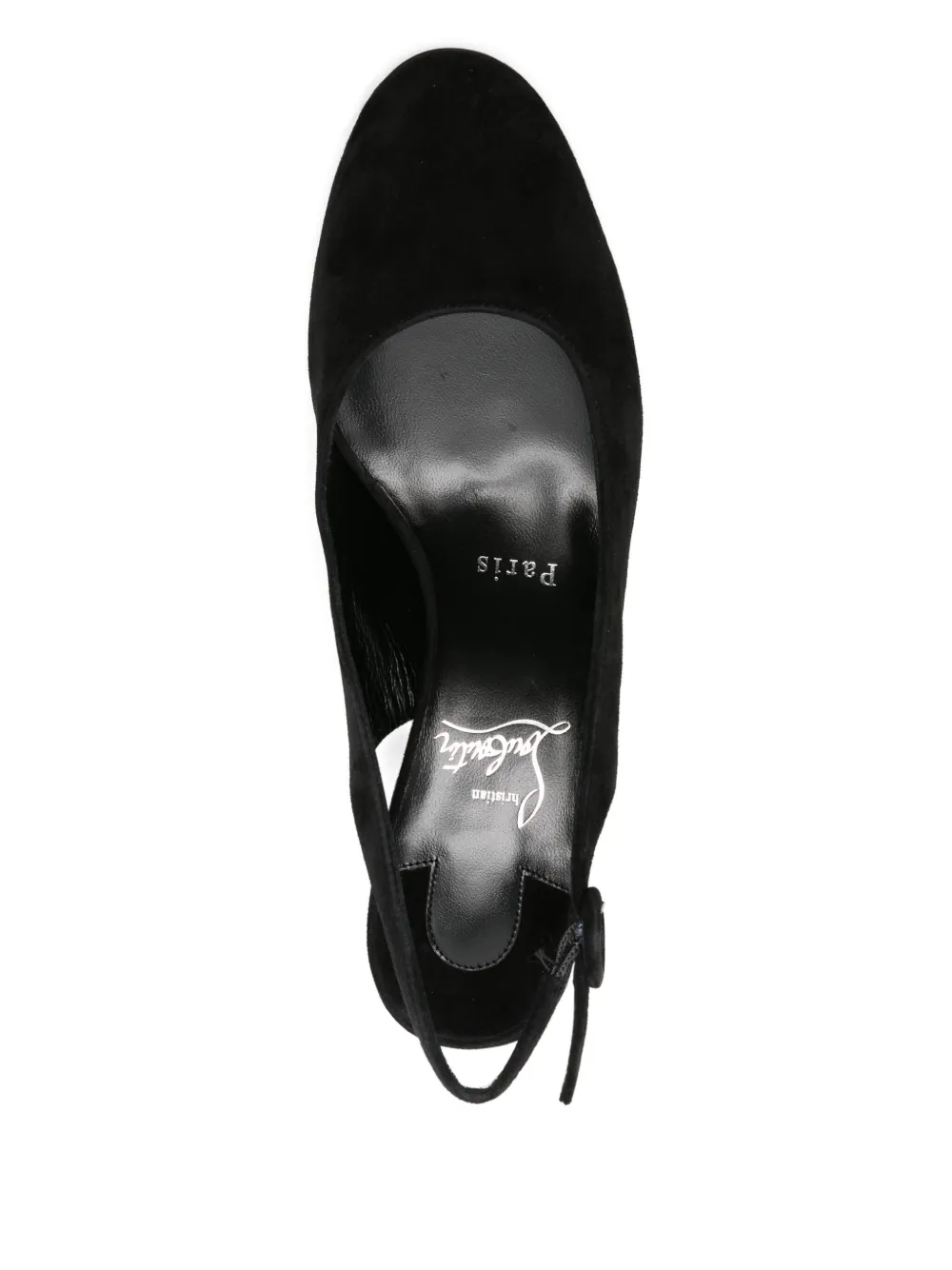 Туфли-лодочки So Jane на каблуке 65 мм Christian Louboutin, черный — фото 4