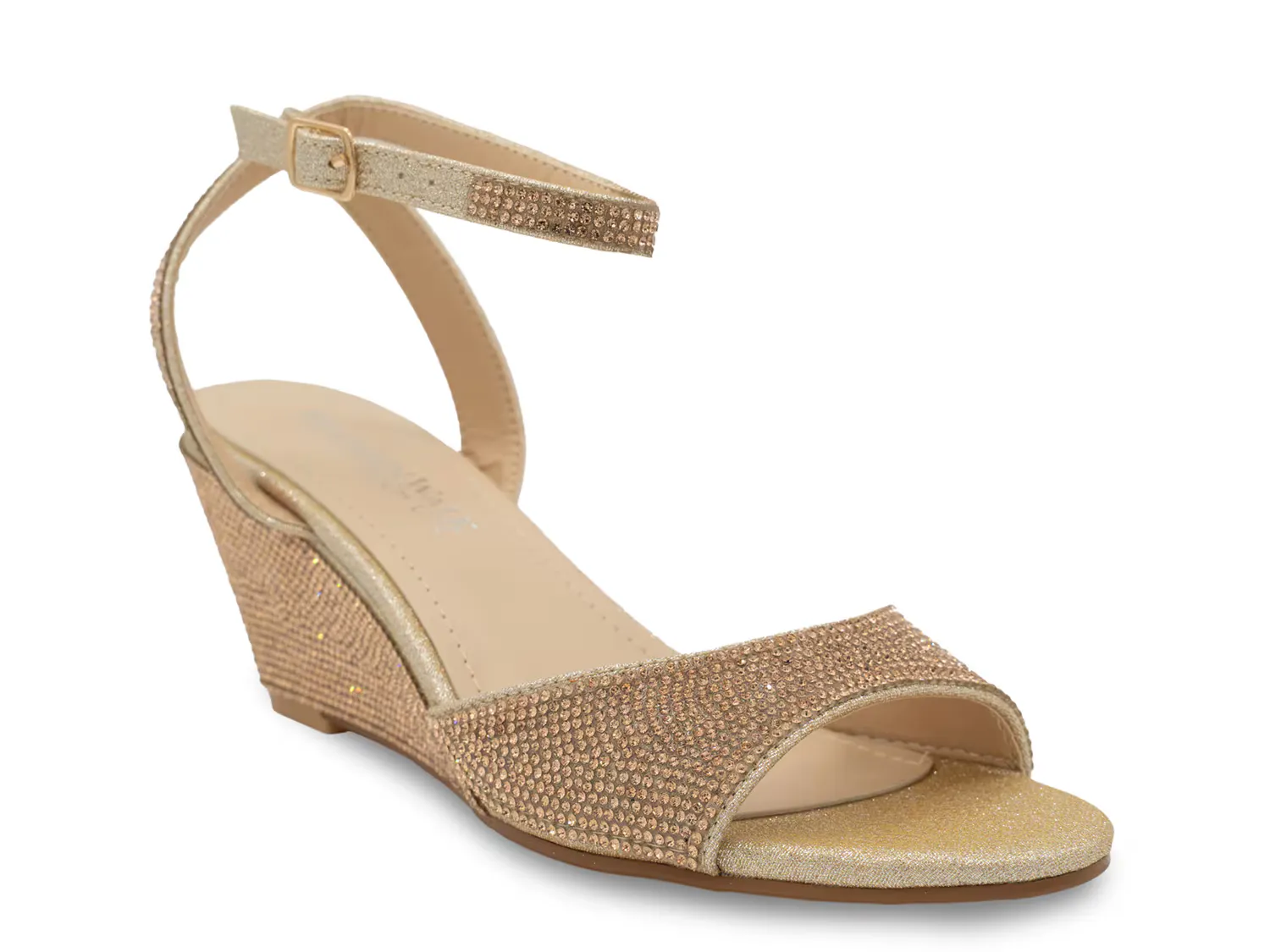 

Сандалии Moxie Wedge Sandal Touch Ups By Benjamin Walk, цвет champagne
