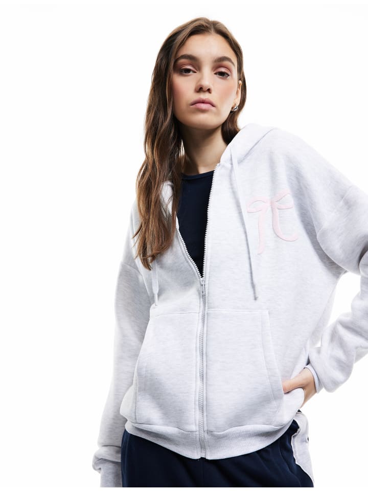 

KOTON Толстовка цвета снежной меланж