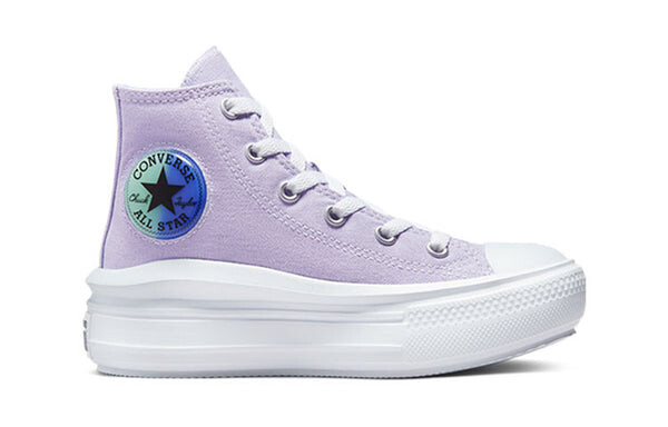 Кроссовки chuck taylor all star move platform high 'gel patch' Converse, фиолетовый — фото 2