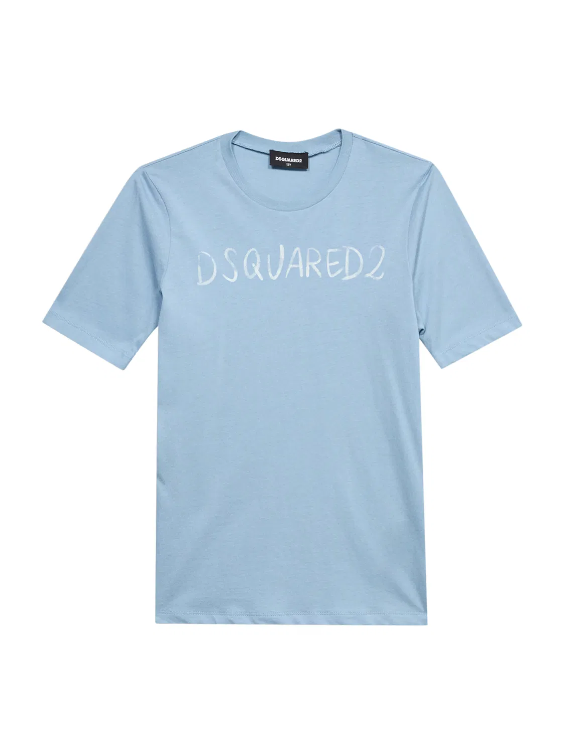 Футболка Dsquared2 светло-голубого цвета