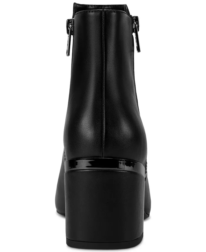 Женские ботинки Kylah на блочном каблуке Dkny, черный — фото 3