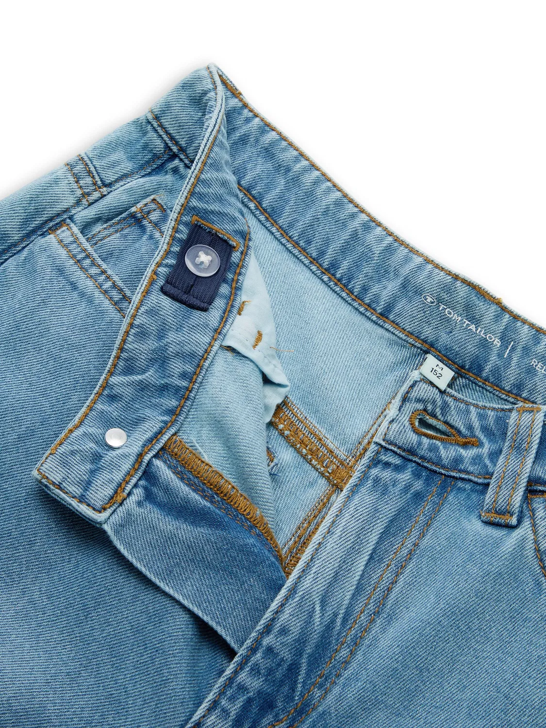 Джинсы свободного кроя Tom Tailor, Blue Denim — фото 3
