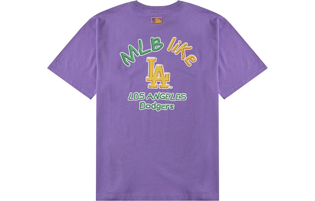 

MLB Футболка унисекс фиолетовая, Фиолетовый, MLB Футболка унисекс фиолетовая