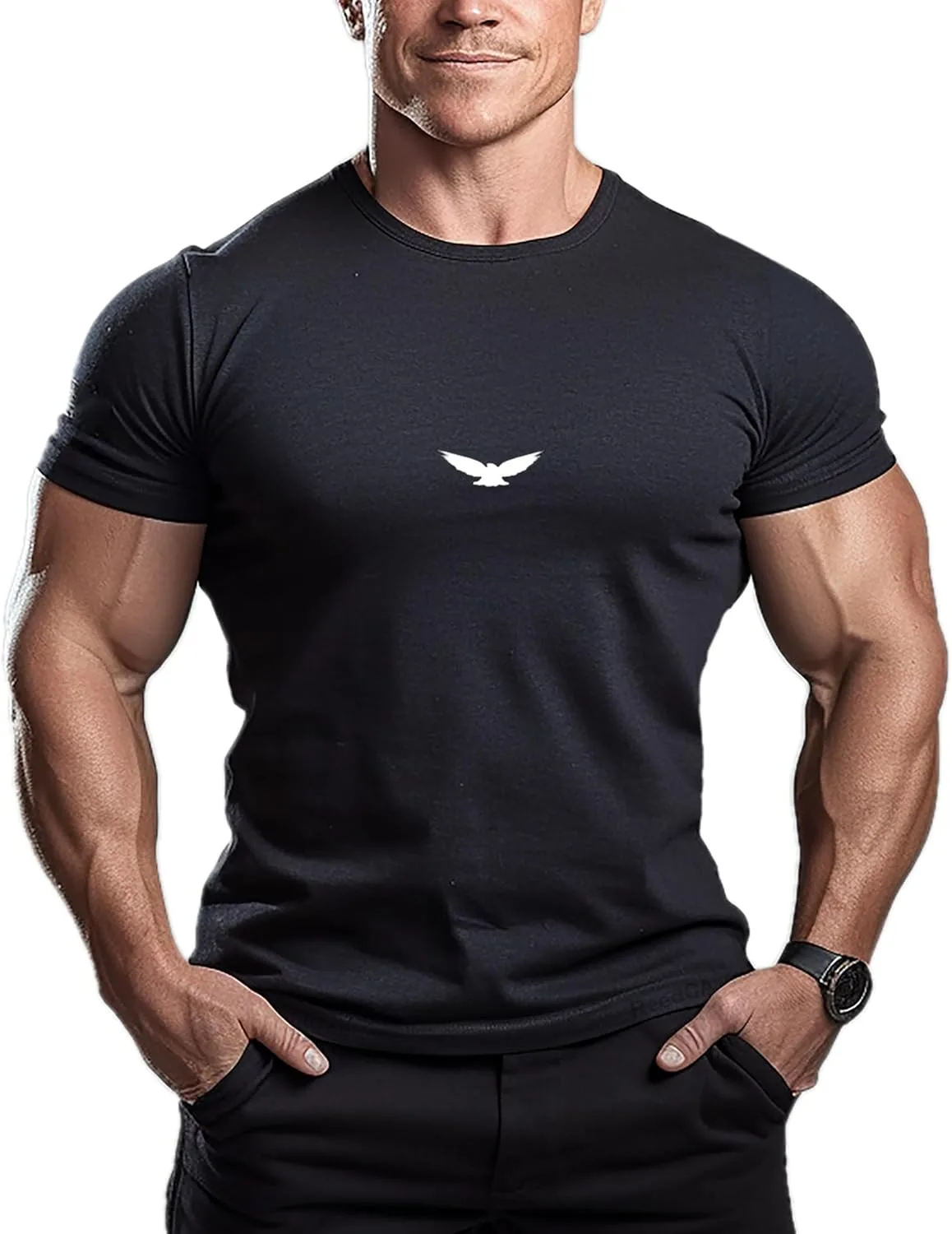 

American Eagle — футболка для бодибилдинга ReedCA